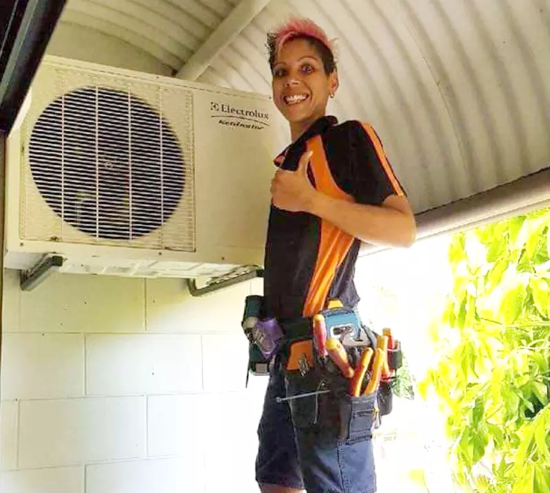 Refrigeration Apprentice, Jennah Dee