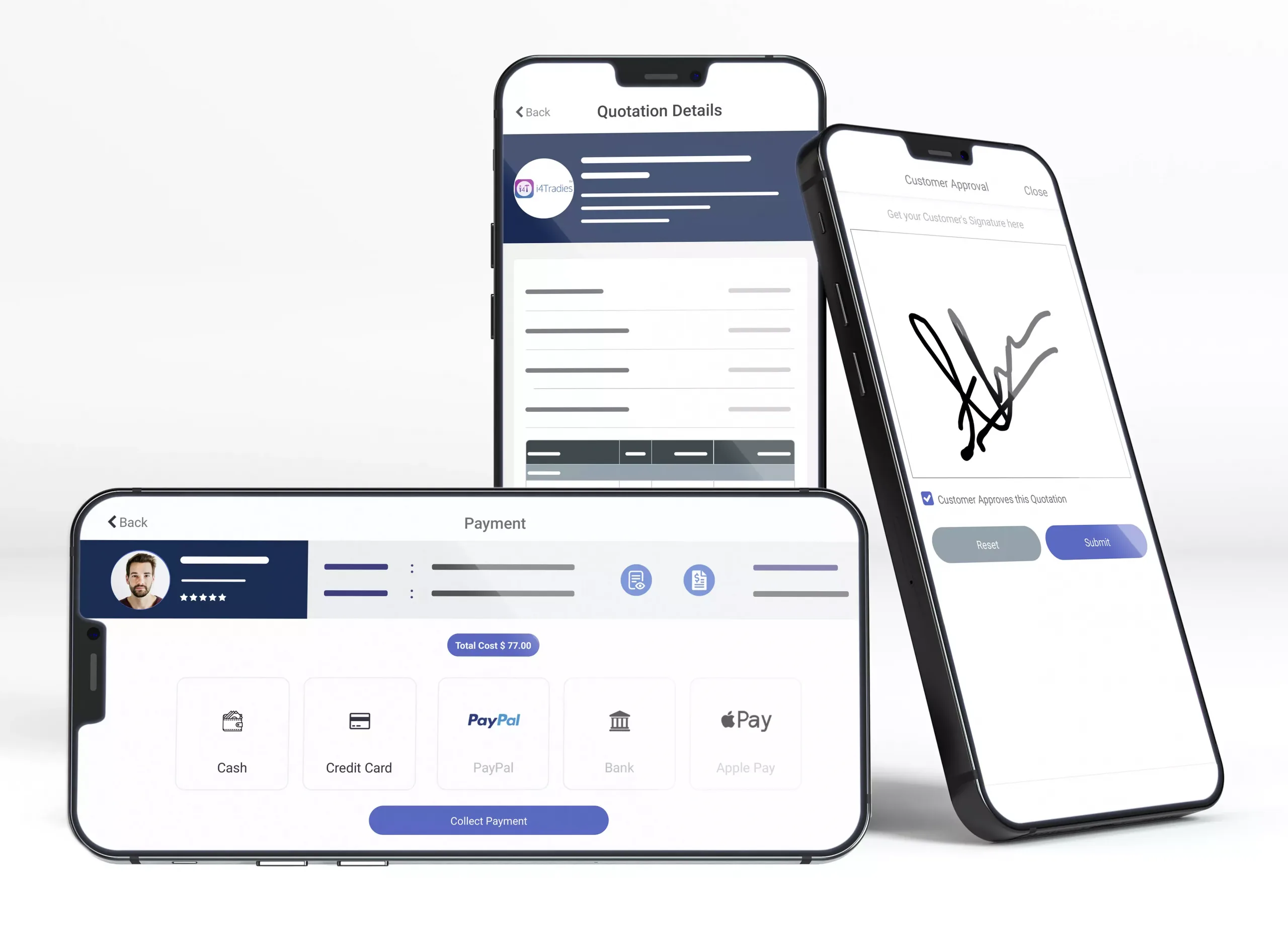 Easy payment approval for field service suppliers