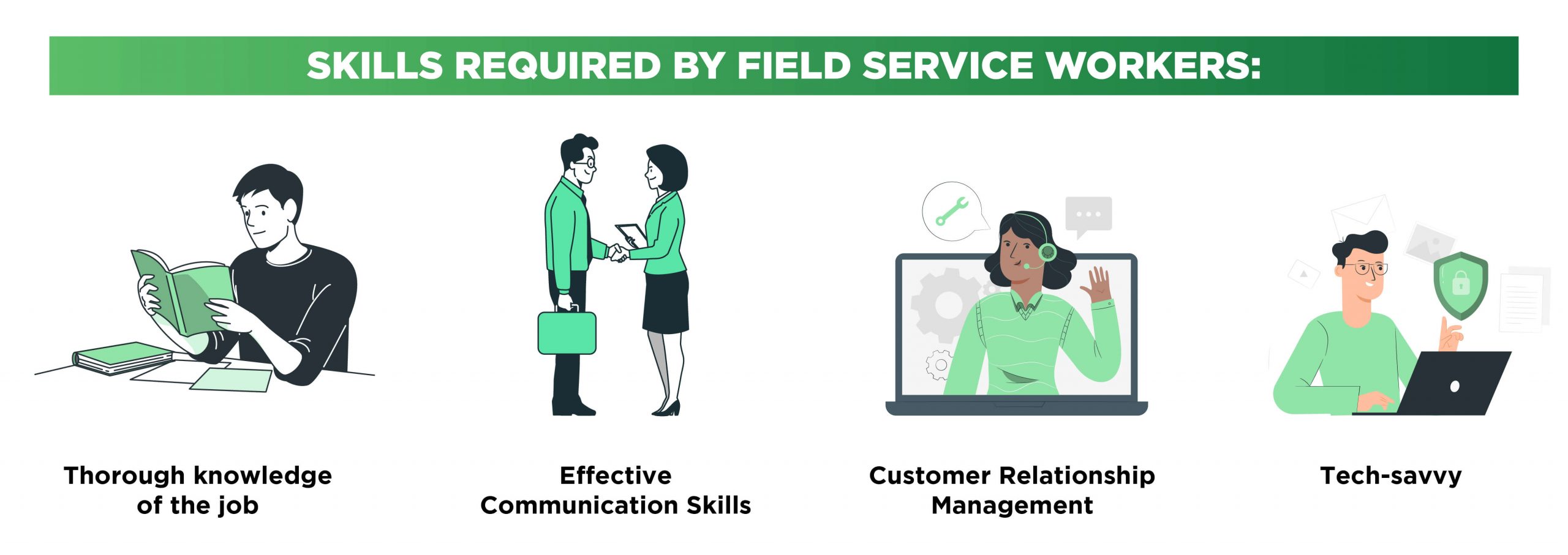 Skills required by field service workers - i4T Global