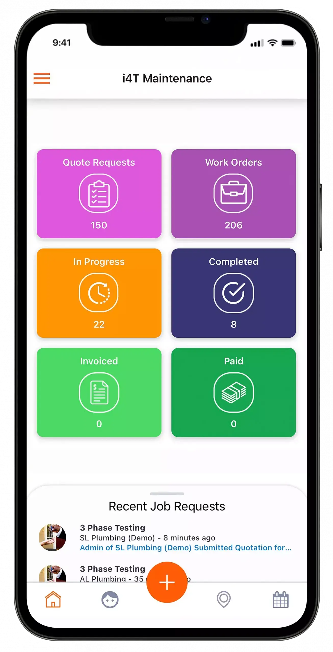 i4T Maintenance mobile app - i4T Global