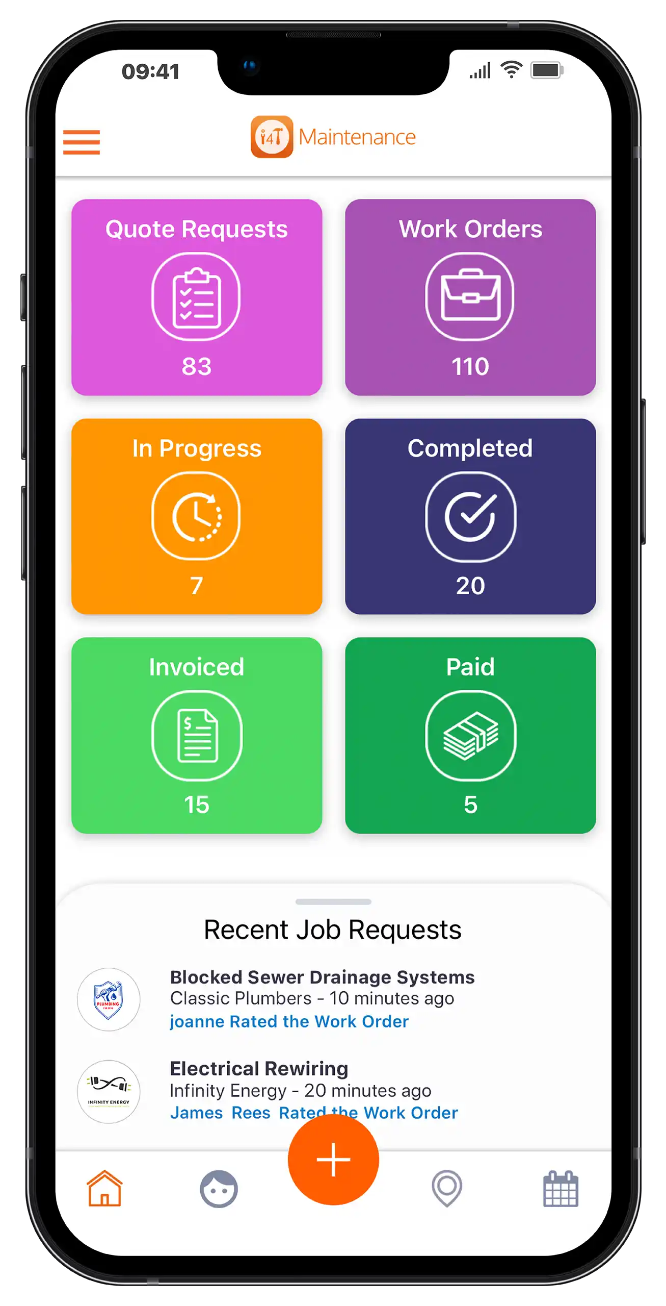 i4T Maintenance mobile app - i4T Global